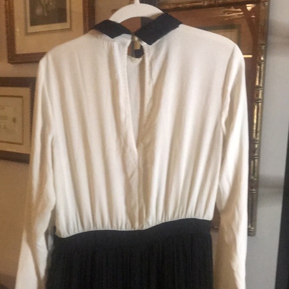 Cream and black Pins and Needles Dress - Picture 4 of 7